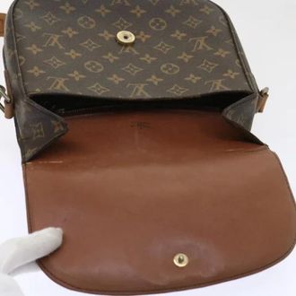 Louis Vuitton Pre-owned Cross Body Bags, female, Brown, Size: ONE SIZE Pre-owned Canvas Cross Body Bag