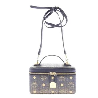 MCM Pre-owned Myz 9Avi 39Dg 001 Crossbody Bag - Dames - Vintage Handtas - Zwart - ONE Size - Vintage
