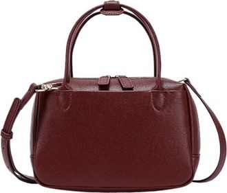 Generic Compatible For Womens Shoulder Bags, Cross-body, Travel Handbags(Dark Red)
