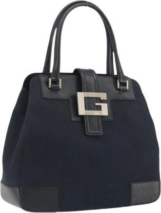 Gucci Borsa a mano vintage Pre-owned in tela - - Pre-owned - Donna - Nero - ONE SIZE