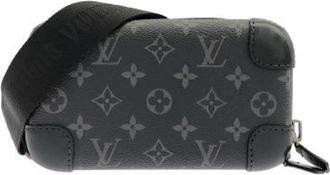 Louis Vuitton Pre-owned Monogram Eclipse Horizon Clutch Schoudertas - Dames - Vintage Schoudertas - Zwart - ONE Size - Vintage