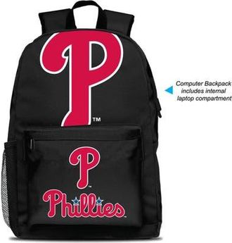 Mojo Philadelphia Phillies MOJO Large Logo Fan Backpack in Black at Nordstrom
