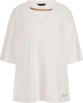 Marciano Tops, Dames, Wit, L, Katoen, Chrissy VN met Ketting