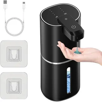 OEM Dispenser Di Sapone Automatico - 380 Ml - Dispenser Di Sapone Elettrico Con Sensore - Montaggio A Parete - Interfaccia Usb - Ricaricabile - Dispenser 