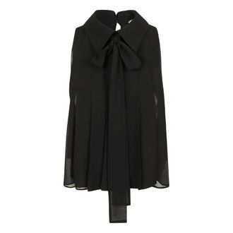 Elisabetta Franchi Mujer, Blusas y Camisas, Negro, Talla: S
