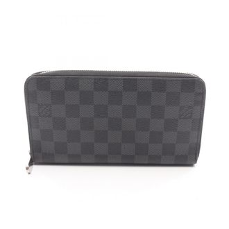Louis Vuitton Black Damier Graphite Coated Canvas Long Wallet (Bi-Fold) (Pre-Owned)