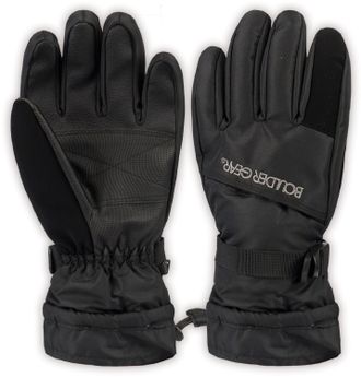 Boulder Gear Mens Board Insulated Gloves Black XS