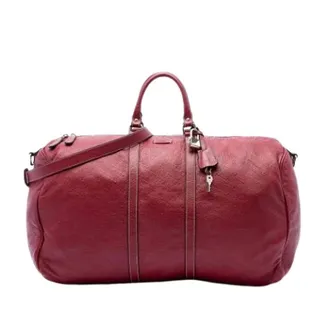 Gucci Pre-owned Weekend Bag - unisex - Gucci Vintage - Vintage Weekend Bags - Red - ONE SIZE - Pre-owned