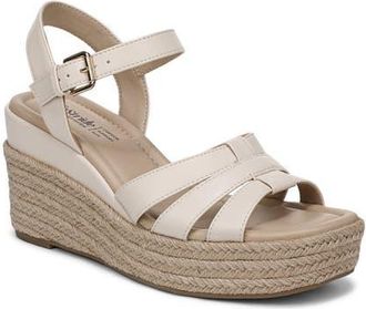 Life Stride Havana Platform Sandal in Cream at Nordstrom, Size 5.5