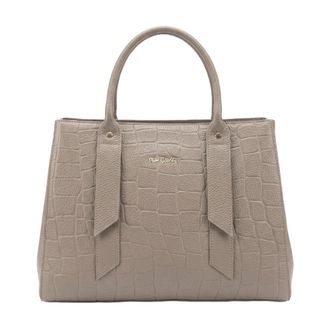 Pierre Cardin Lumina Chic Handtas - Dames - Handtassen - Beige - ONE Size - Leer - Tassen