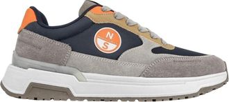 North Sails Voyage Sneaker - Heren - Sneakers - Veelkleurig - 45 EU - Leer - Schoenen