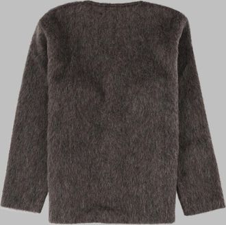 Our Legacy Wool Blend Button-Front Cardigan - Gray