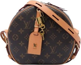 Louis Vuitton Pre-owned Boite Chapeaux Souple - Dames - Vintage Schoudertas - Bruin - ONE Size - Leer - Vintage
