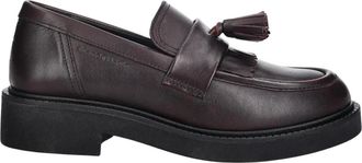 Marc O'Polo Schoenen, Dames, Rood, 40 EU, Leer, Perla Loafers