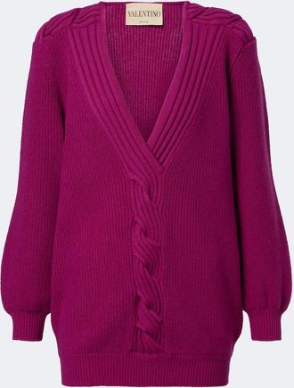 Valentino Oversized virgin wool sweater