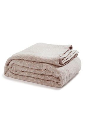 Pom Pom at Home Malibu Matelass&eacute; Blanket in Washed Terra Cotta at Nordstrom, Size Twin/twin X-Long