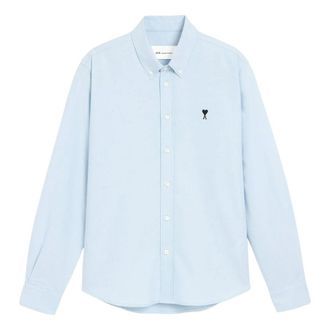 Ami Shirt Blue USH878-CO0031-450