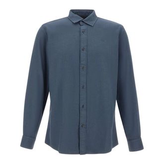 G-Star Clean Regular Shirt - Heren - Casual Overhemden - Blauw - M - Katoen - Overhemden