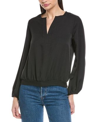 Vince Camuto Half Placket Blouse