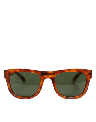 Dolce & Gabbana DG6089 Havana Volledig Rand Ronde Lenzen Vouwbare Zonnebril