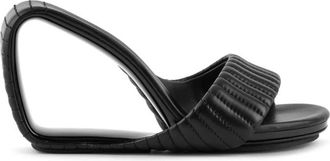 United Nude Mobius Hi Puffier - Dames - Sleehakken - Zwart - 38 EU - Leer - Schoenen
