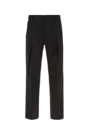 Dolce & Gabbana Black Straight Trousers