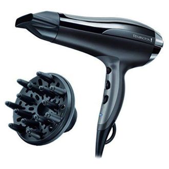 Remington Secador De Pelo Remington D5220 Turbo 2400w Ionizaci&oacute;n 90km Difusor De Pelo
