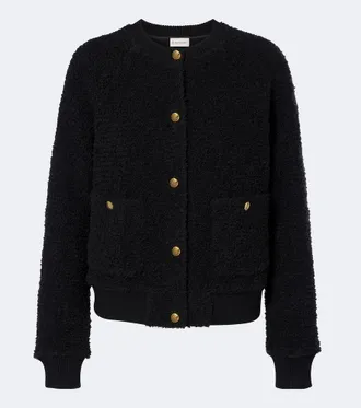 Moncler Cardigan in boucl&eacute;