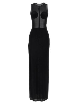 Jean Paul Gaultier Womens The Black Conical Dress