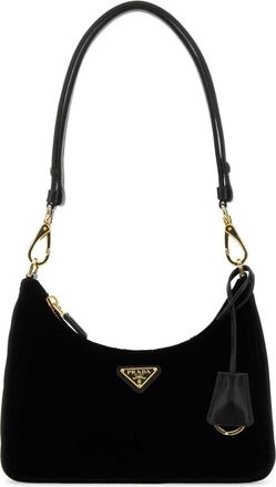 Prada Black Re-Edition Mini Shoulder Bag