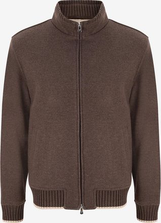 Fedeli Bomberjacke aus Kaschmirflanell Lugano