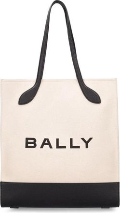 Bally Bar Keep On Logo Tote Bag
