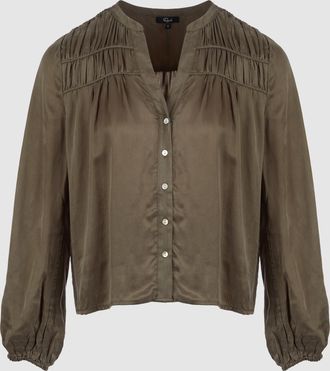 Rails Blouse Cadence Washed Olive