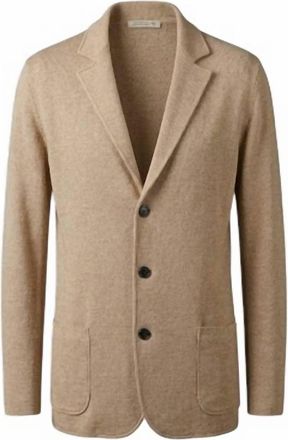 Maurizio Baldassari Mens Light Wight Swacket In Beige