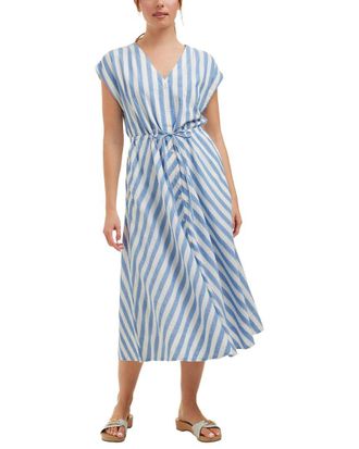 Draper James Haven Short Sleeve Midi Shirtdress