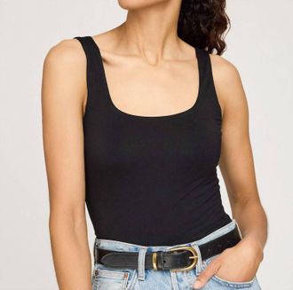 Gentle Fawn Blanche Tank In Black