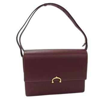 Cartier Pre-owned Shoulder Bags, female, Red, Size: ONE SIZE Pre-owned Shoulder Bag