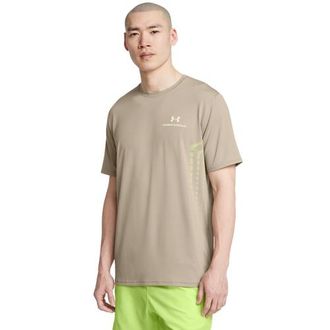 Under Armour Mens Vanish Energy Graphic Short Sleeve - Timberwolf Taupe/Morph Green/Morph Green Size 3XL