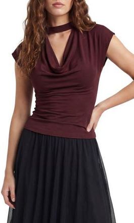 By Design Farrah Cap Sleeve Top in Onion Skin at Nordstrom Rack, Size X-Small