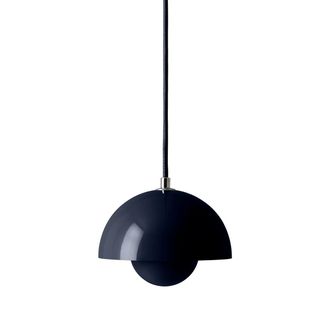 &tradition FlowerPot Pendelleuchte VP10, stahlblau