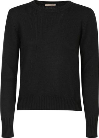 Blanca Vita Cashmere Knit - Dames - Cashmere truien - Zwart - M - Kasjmier - Truien & Vesten