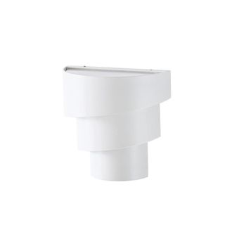 Lindby L&aacute;mpara de pared led exterior de aluminio blanco