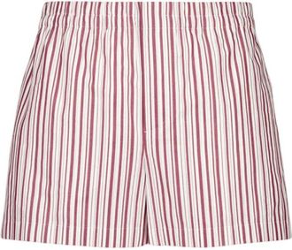 Gucci Mens Embroidered Cotton Bermuda Shorts - White - Size EU 50 (Mens)