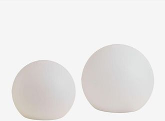 Sklum Set de 2 bolas LED solares para exterior Olbina SKLUM