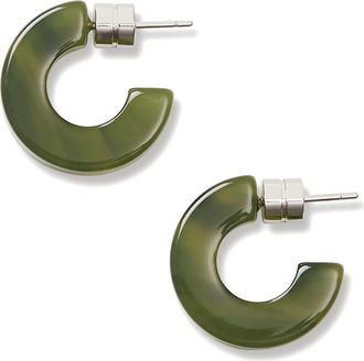 Machete Jewelry Muse Hoops in Algae at Nordstrom