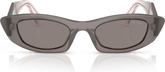 Prada 0pr B16s Geometric Acetate Sunglasses