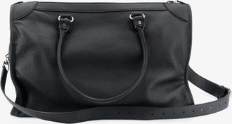 Balenciaga Mens Travel Bag Le City Business Leather Black Luggage & Holdalls