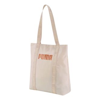 Puma (WMNS) PUMA Core Base Shopper Bag Beige Pink 076948-02