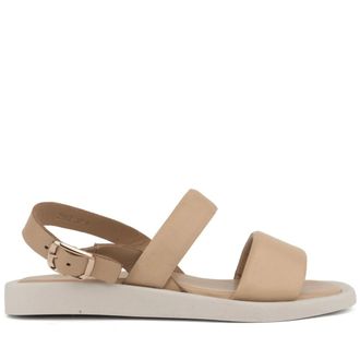 Sergio Moretti Flat Sandals - female - Sergio Moretti - Flat Sandals - Beige - 7 UK - Shoes