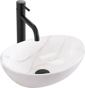 Rea lavabo sobre encimera sofia mini cloudy